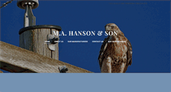 Desktop Screenshot of mahanson.com
