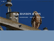 Tablet Screenshot of mahanson.com